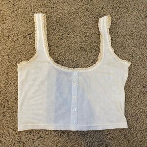 White PacSun tank‎